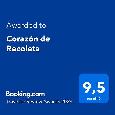 Corazon De Recoleta Apartman Buenos Aires Kültér fotó